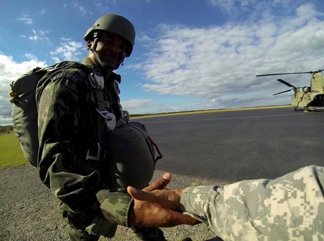 From a paratrooper's perspective