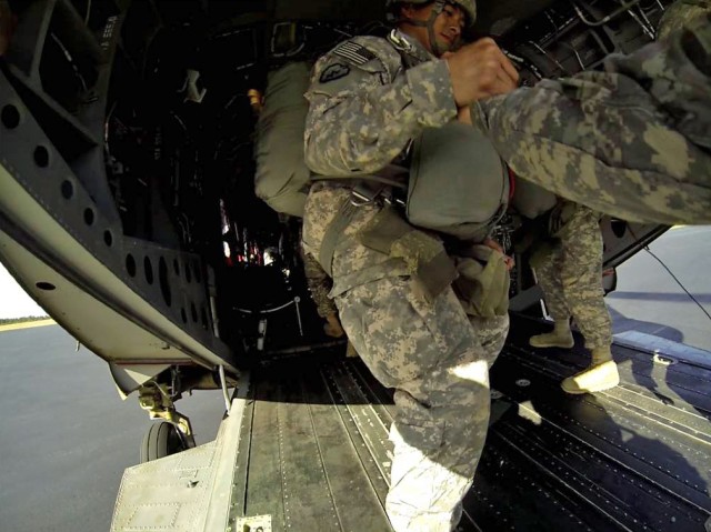 From a paratrooper's perspective