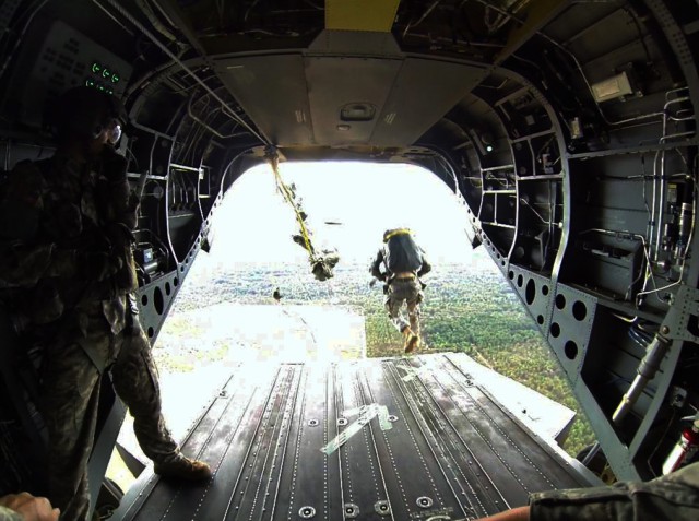 From a paratrooper's perspective