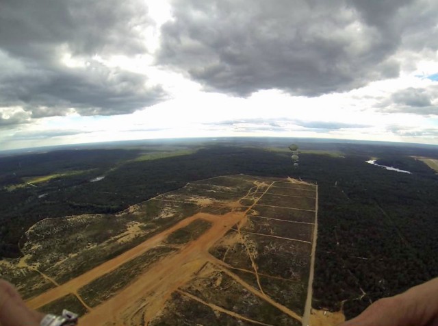 From a paratrooper's perspective