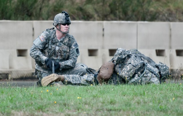 Sappers move from the skies