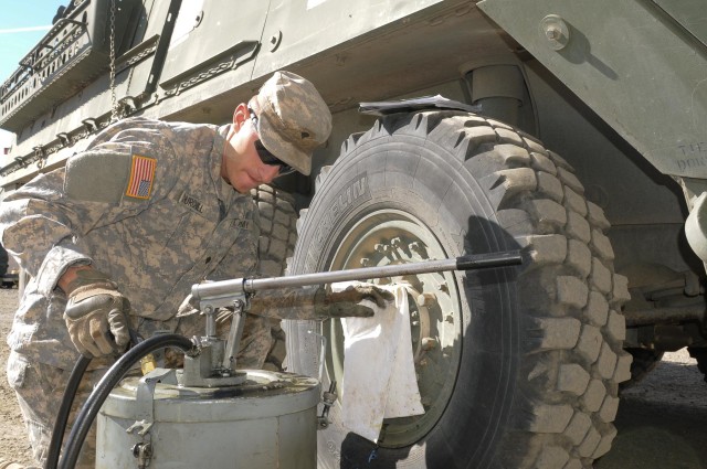 Combined operations shop keeps vehicles on move