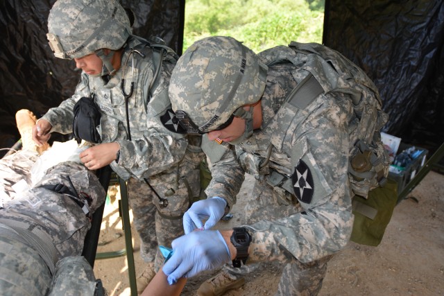 Medical training supports brigade's "Fight Tonight" readiness