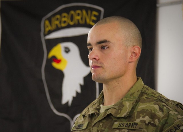 Sergeant Audie Murphy award ceremony