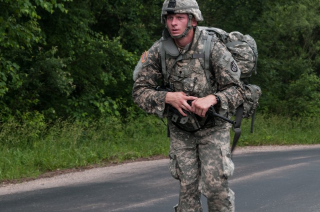 Spc. Mitchell Fromm, 2013 Soldier of the Year competitor from U.S. Army Reserve Command