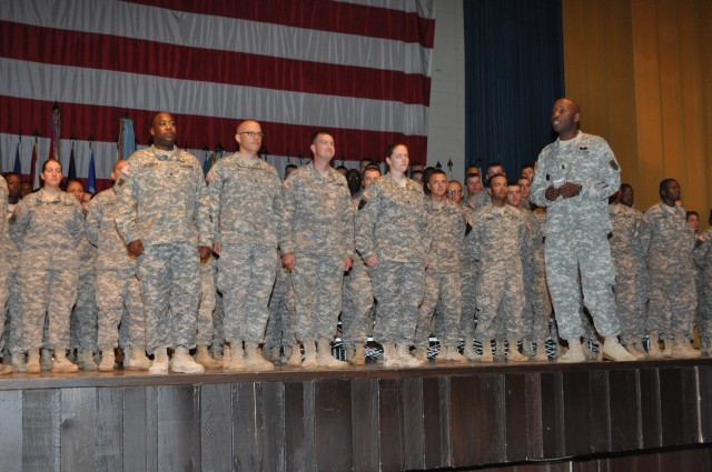 Brigade retention team receives accolades from senior enlisted advisor
