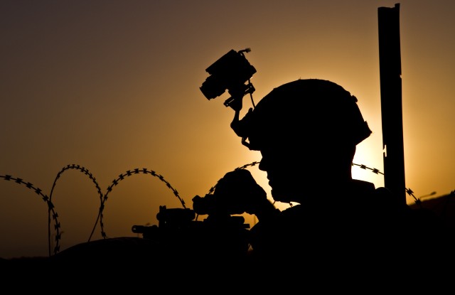 Currahees pull security at FOB Lightning