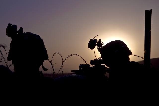 Currahees pull security at FOB Lightning