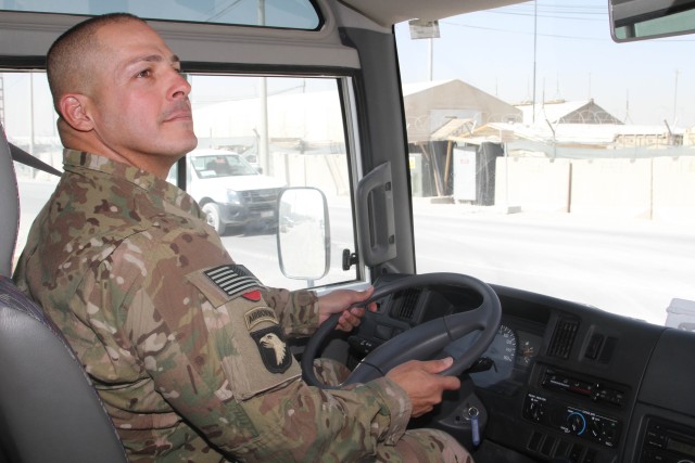 Puerto Rican Soldier re-enlists in Afghanistan