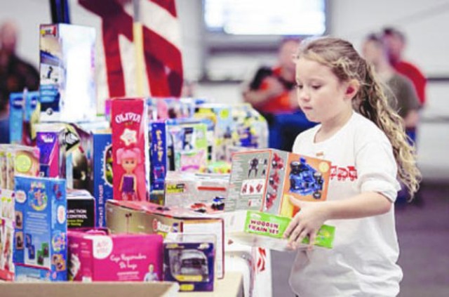 Fort Meade Marines Kick-off 2013 Toys for Tots Campaign