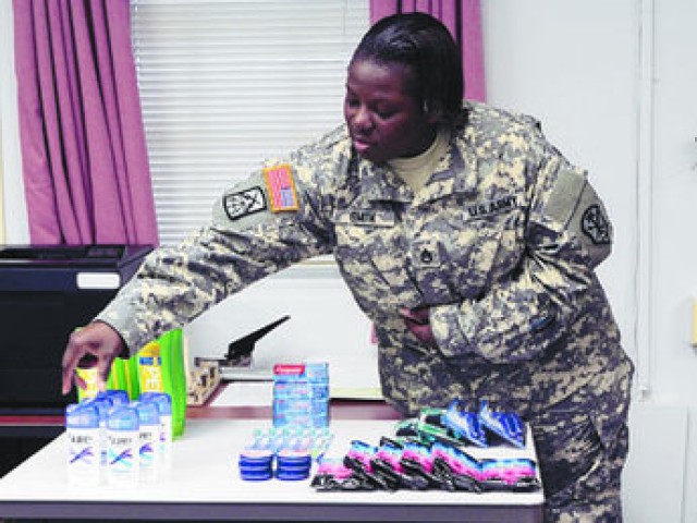 Soldier uses couponing to aid sexual assuault victims