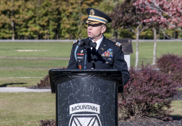 Mountain Remembrance ceremony at Fort Drum (Sept 2013)