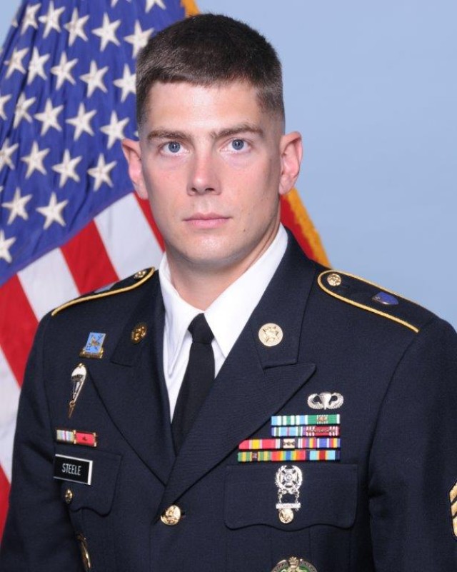Staff Sgt. Benjamin Steele, 2013 NCO of the Year competitor from U.S. Army Training and Doctrine Command