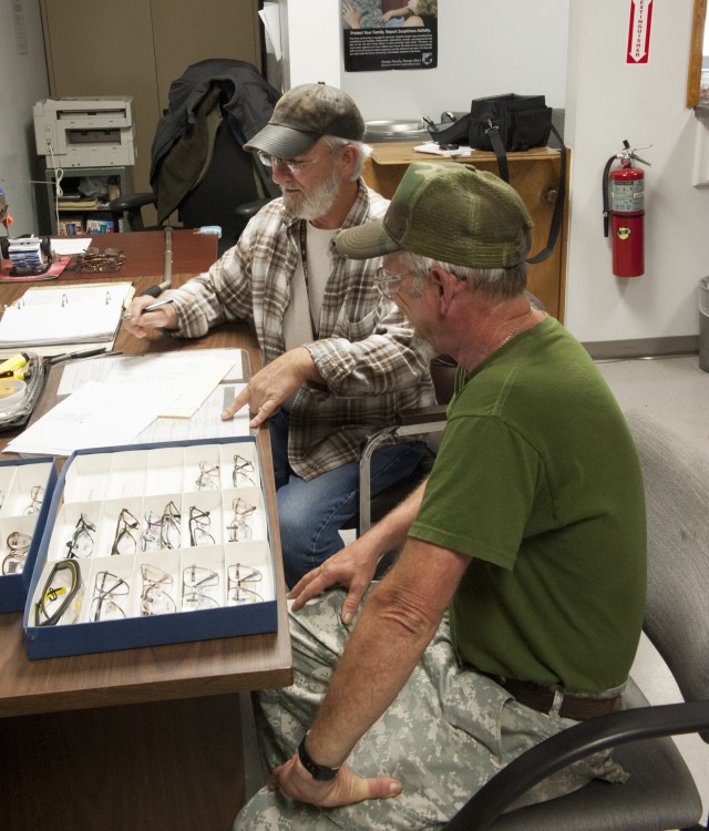 ANAD clinic orders, repairs prescription glasses