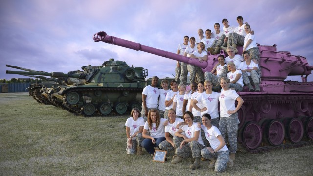 The Minnesota National Guard launches Pink Tank Project for breast cancer awareness