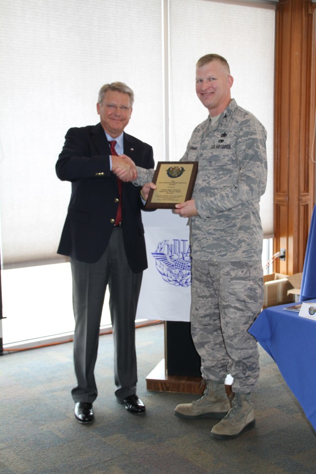 Exchange Contingency Plans Director awarded the National Defense Transportation Association's  Distinguished Service Award