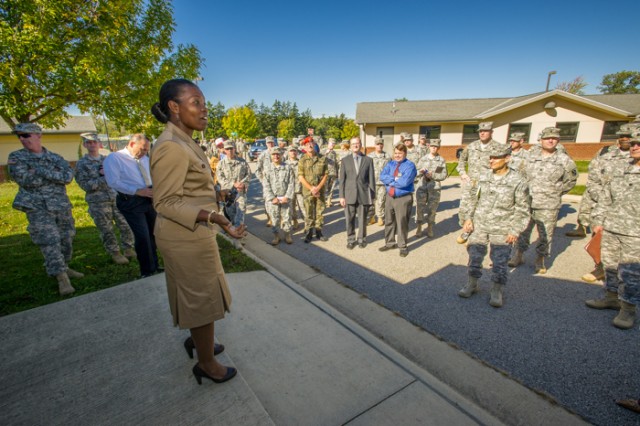 Leaders learn about Fort Leonard Wood's unique capabilities