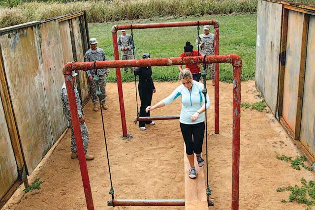 leadership reaction obstacle course