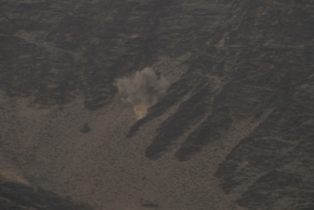 "Chaos" Soldiers fire their 60mm mortar