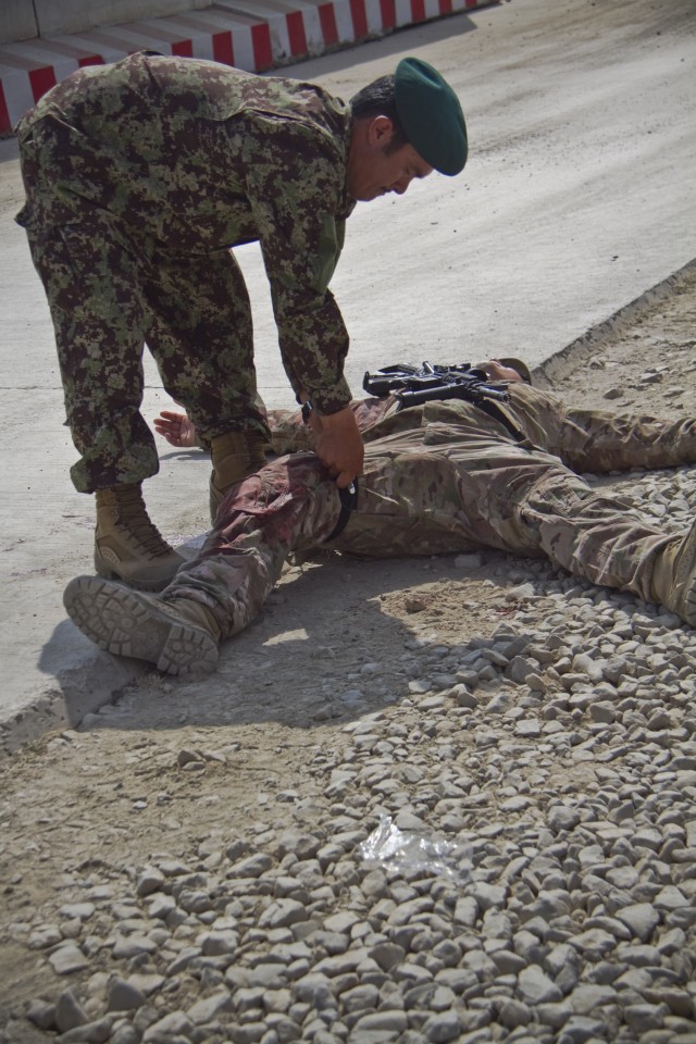 Currahee Cav conducts MASCAL alongside ANA