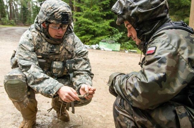 Soldiers gain comradeship through demolitions