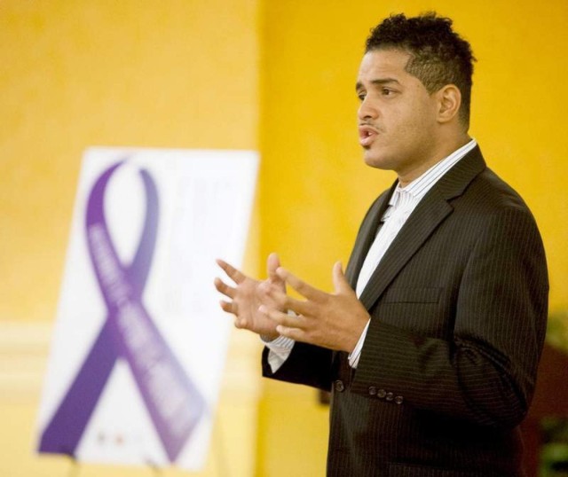 Domestic violence can be overcome, says survivor