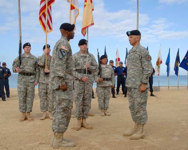 U.S. Army Garrison Torii Station welcomes Command Sgt. Maj. Gilbert