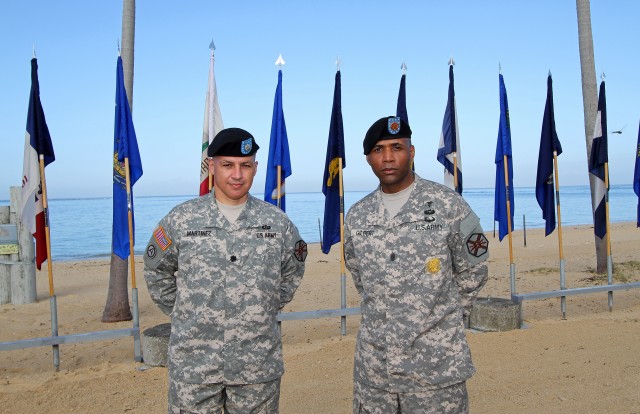 U.S. Army Garrison Torii Station welcomes Command Sgt. Maj. Gilbert