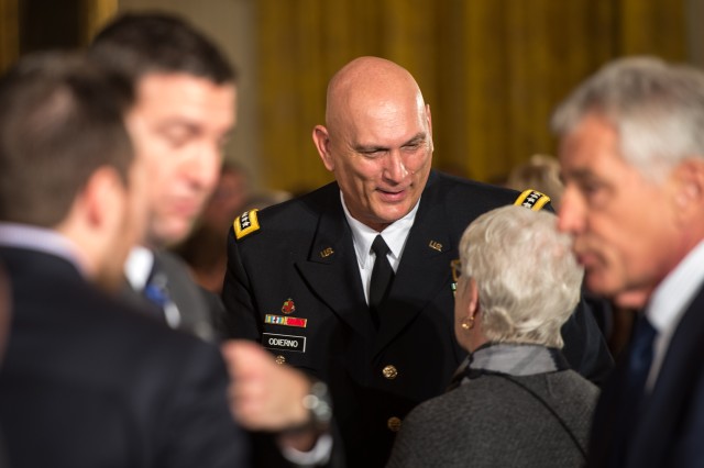 Former Army Capt. William D. Swenson receives the nation's highest award for military valor.