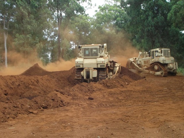95th Eng earthmoving operations