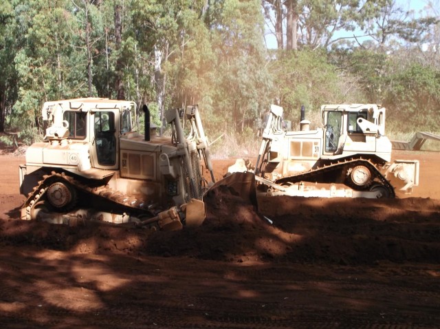 95th Eng earthmoving operations