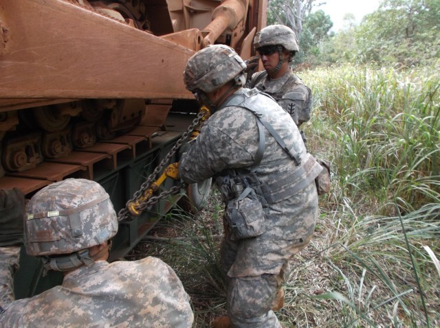 95th Eng earthmoving operations