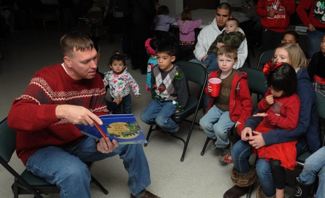 'Mustangs' host Christmas party, build family morale