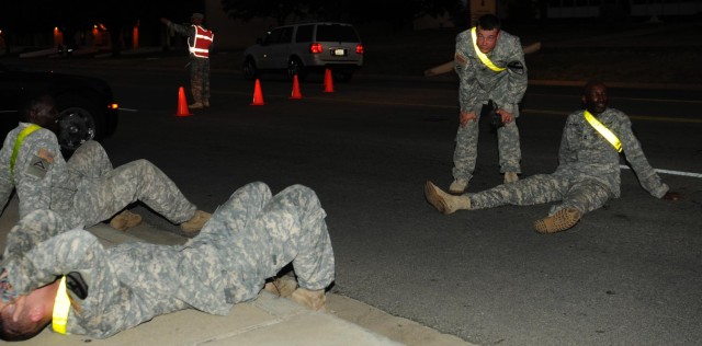 Soldiers take part in battalion-wide PT challenge