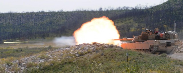 'Mustang' tankers qualify crews at gunnery