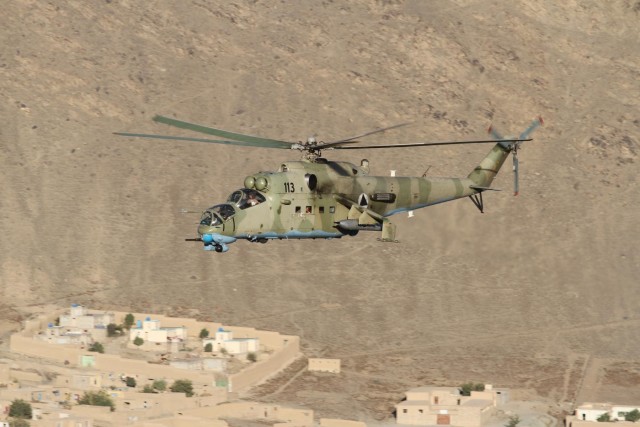 ANA, AAF coordinate clearing operation in dangerous Wardak Valley