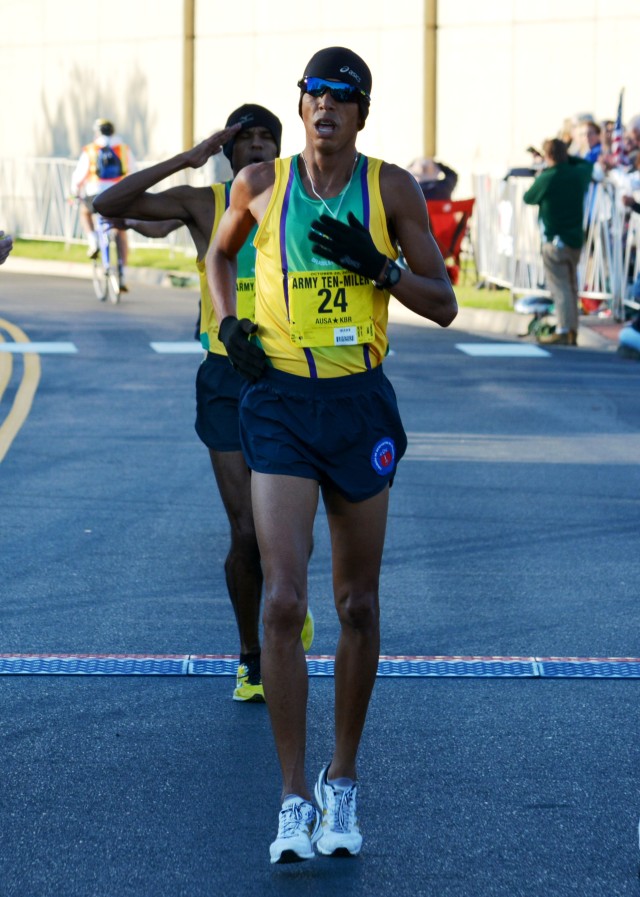 Rono leads All-Army to second place in Ten-Miler