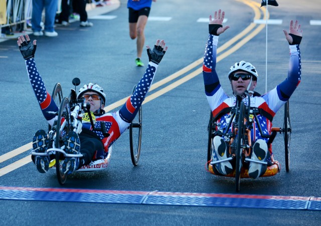 Wounded warriors inspire at Army Ten-Miler