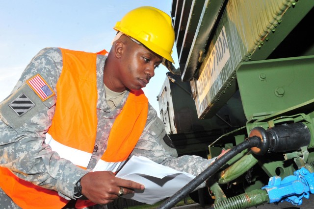 'First in Support' soldiers assist 5-7 ADA equipment inspections