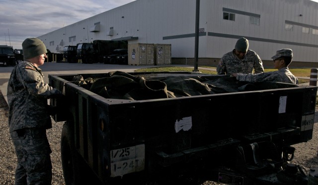 Legionnaires prepare for training exercise