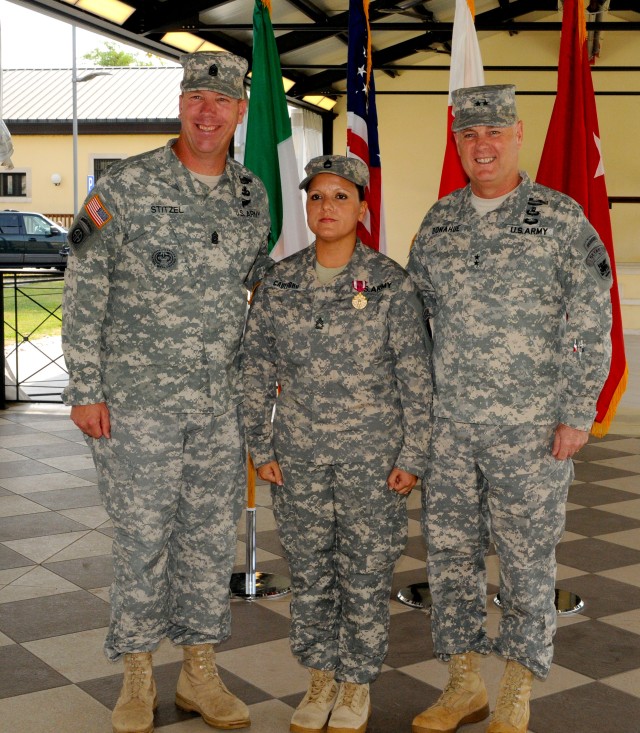 USARAF NCO receives transportation Soldier of year honors