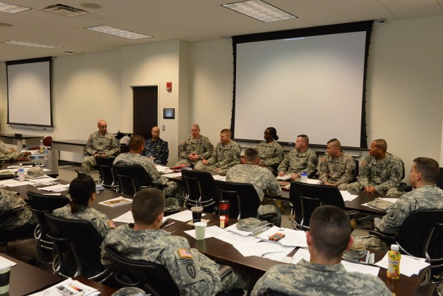 Soldiers learn leadership skills at Fort McNair