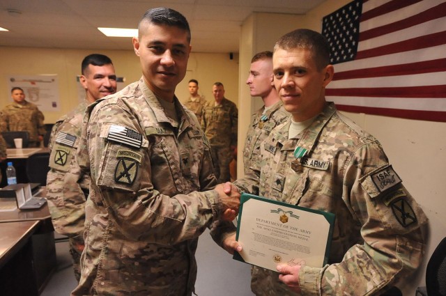 10th Mountain soldiers come out on top in competition