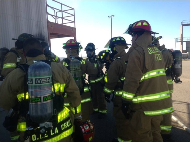 TF Rampant conducts interagency live firefighting training