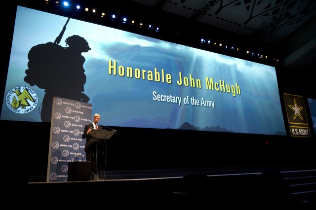 McHugh delivers the keynote address