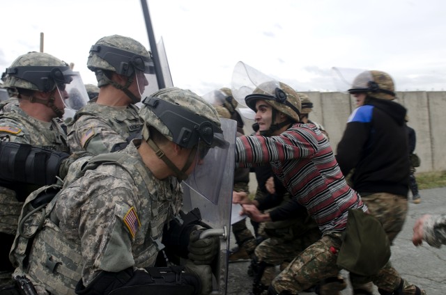 KFOR soldiers test readiness at Silver Saber