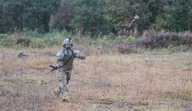 Combat engineers finish field exercise with a bang