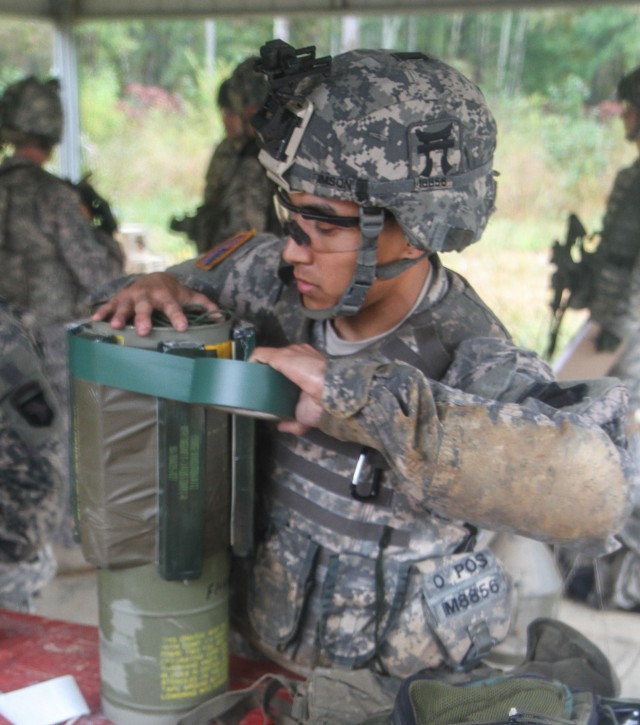 Combat engineers finish field exercise with a bang