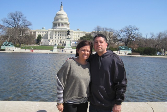 Cancer survivor credits strength to family, Soldiers