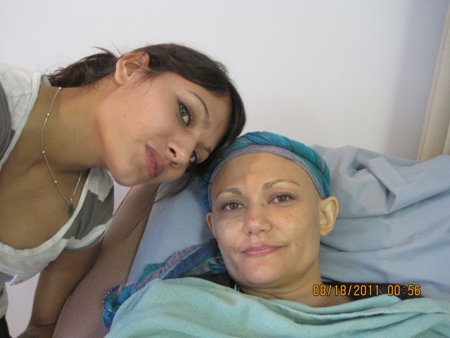 Cancer survivor credits strength to family, Soldiers